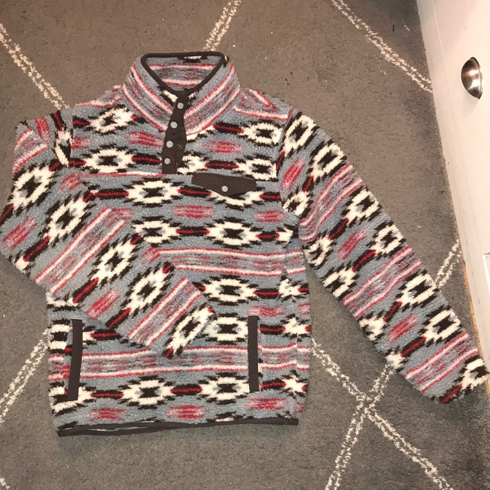 Womens CINCH sherpa pullover